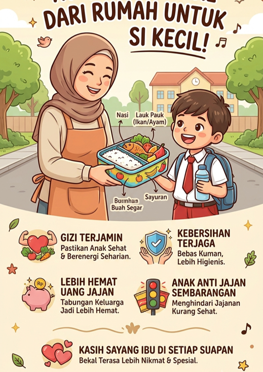 Kasih Sayang Ibu Dalam Setiap Bekal